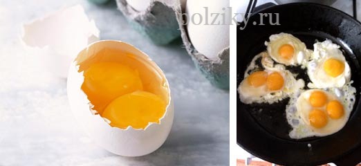Почему яйца с двумя желтками - какая примета