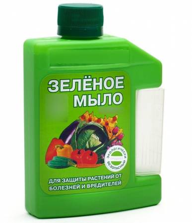 Зеленое мыло для растений