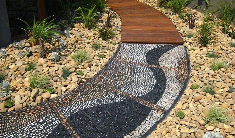 Дизайн дорожек на даче: красивые фото и идеи для вдохновения