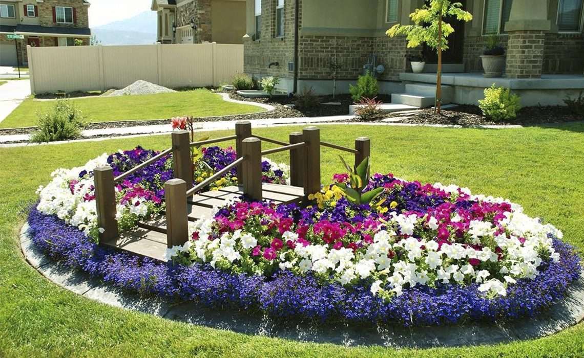 Создание красивых клумб и цветников своими руками